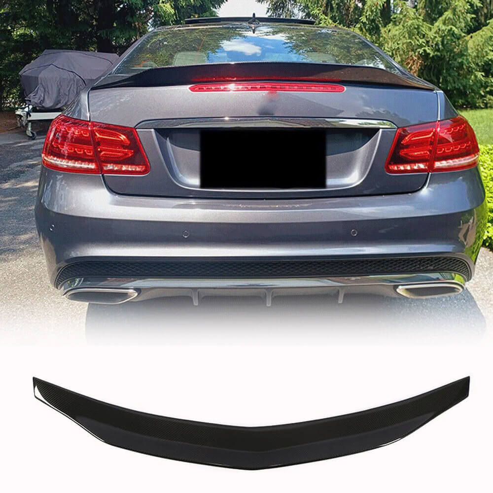 Spoiler V1 (Carbon) for Mercedes E-class coupe C207 2010-2017 - image 1