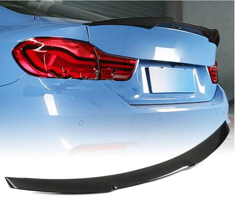 Rear Trunk Spoiler Dry Carbon Fiber V12 (for F82) for BMW 4 series F-32 2012-2020 - image 1