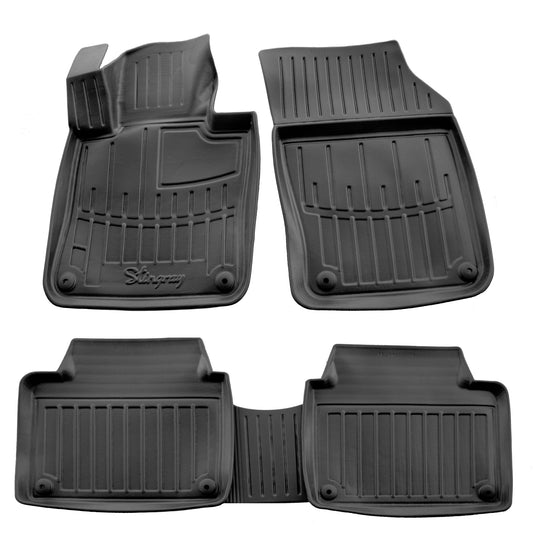 Rubber Floor Mats Stingray 3D (5 pcs) for Volvo S90/V90 2016- - image 1