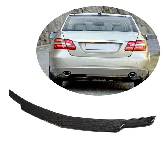 Spoiler V2 (Carbon) for Mercedes E-class W212 2009-2016 - image 1