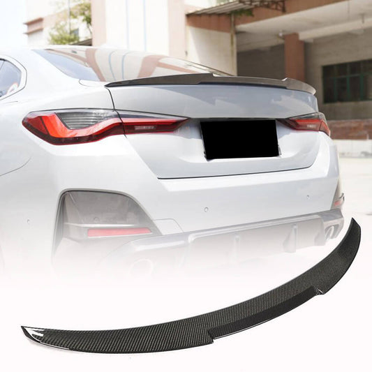 Rear Trunk Spoiler Carbon Fiber V2 (for G26) for BMW I4 (G26) 2022- - image 1