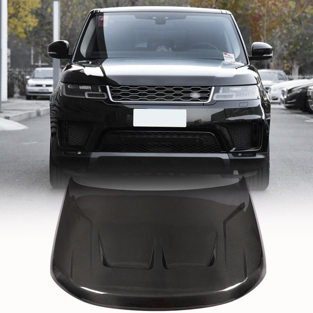 Hood (2018-2022, Carbon) for Range Rover Sport 2013-2022 - image 1
