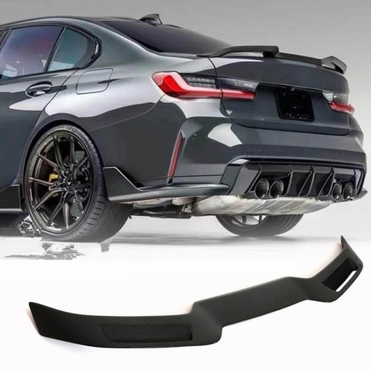 Rear Trunk Spoiler Carbon Fiber V5 (Coupe) for BMW 4 series G22/23/26 2020- - image 1