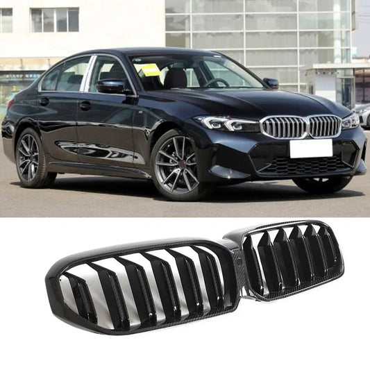 M-Look Nostrils (2021-2023, Dry Carbon) for BMW 5 Series G30/31 2017-2023 - image 1
