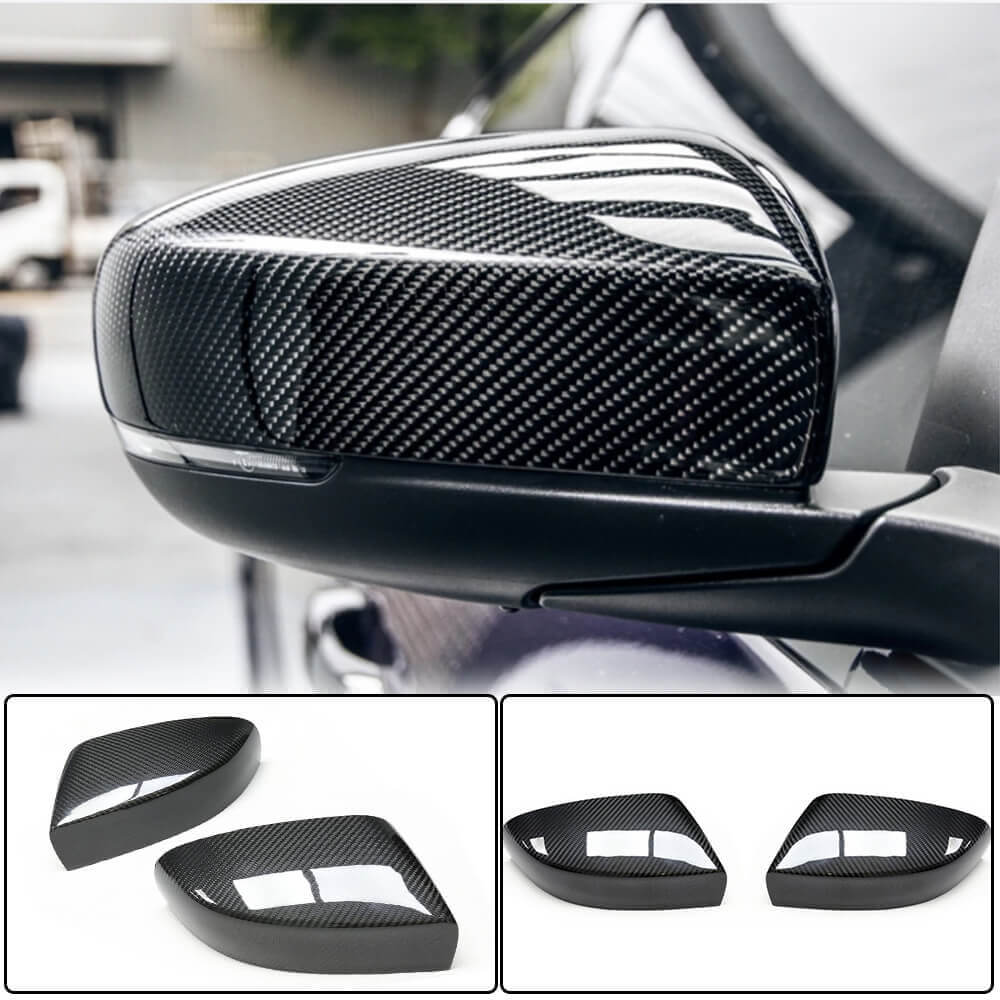 Mirror Covers (2018-2023, Carbon) for Maserati Quattroporte 2013-2023 - image 1