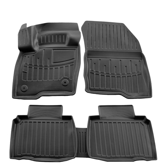 Rubber Floor Mats Stingray 3D (5 pcs) for Ford Edge 2014-2024 - image 1