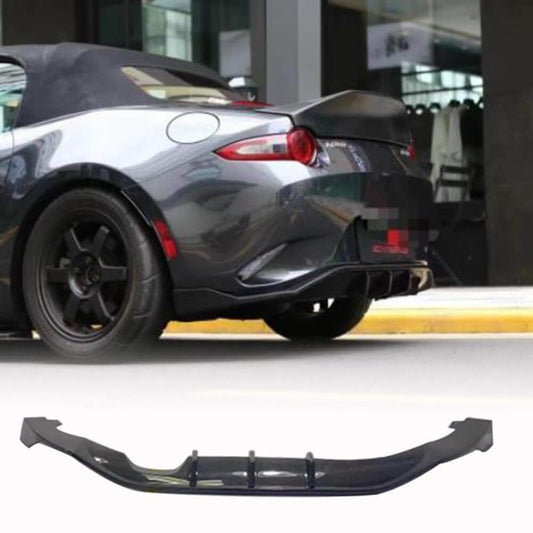 Rear bumper diffuser V2 (2022+, Carbon) for Mazda MX-5 - image 1