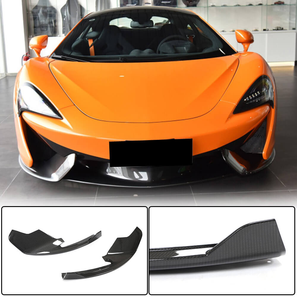Covers on the front bumper Flap (Carbon) for McLaren 540C/570S - image 1
