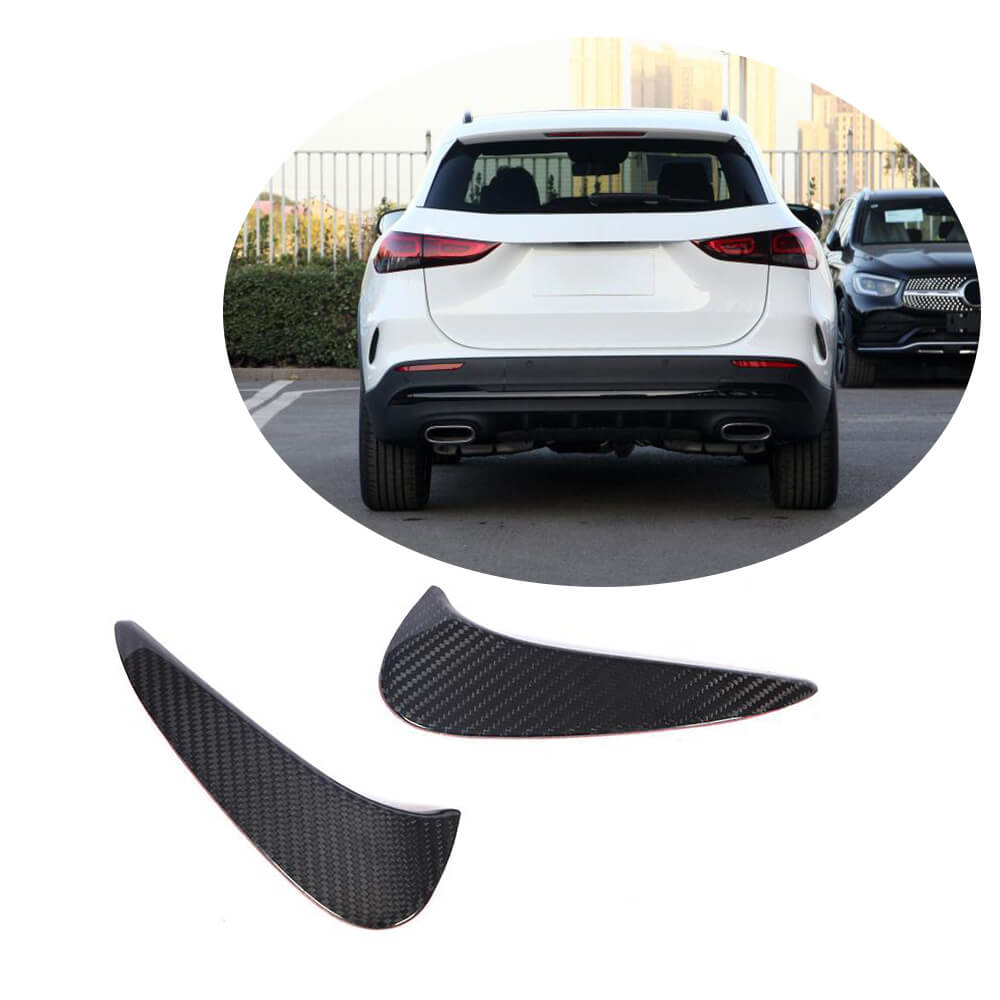 Covers on the rear bumper (for AMG-Line, Carbon) for Mercedes GLA H247 2020↗︎ - image 1
