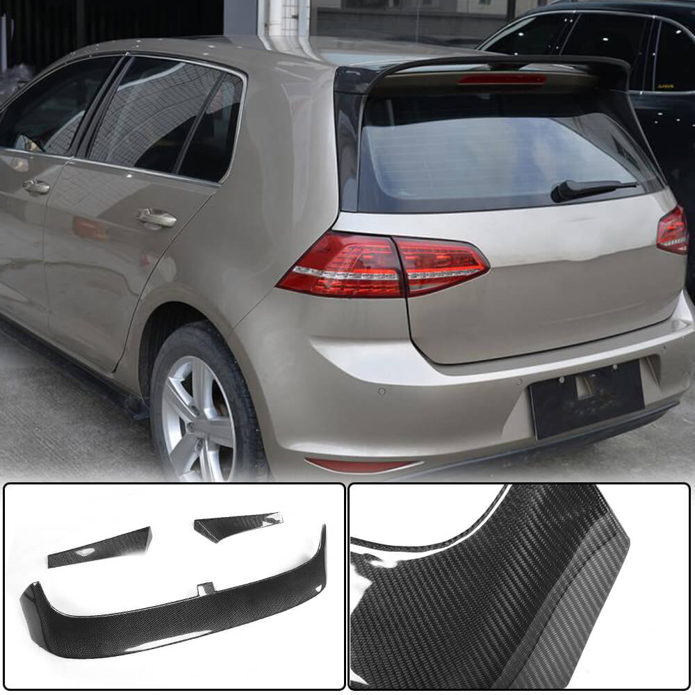 Spoiler V2 (for Base/R-Line HB, Carbon) for Volkswagen Golf 7/E-Golf 2012-2020 - image 1