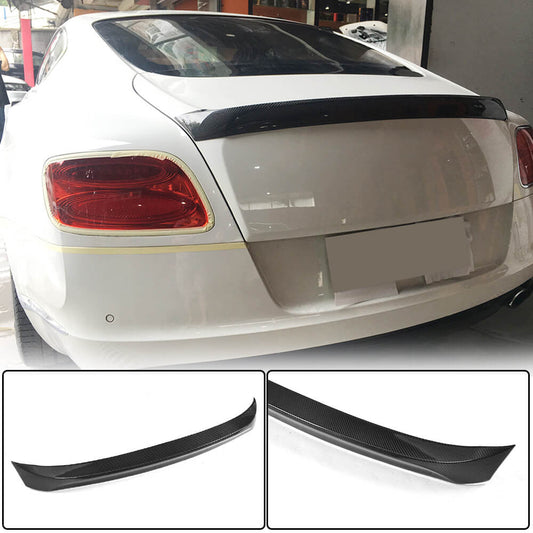 Rear Trunk Spoiler Carbon Fiber for Bentley Continental GT 2011-2018 - image 1