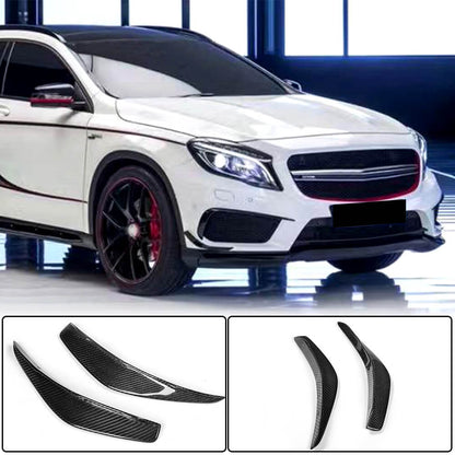 Covers on the front bumper (for CLA45 AMG SD, Carbon) for Mercedes CLA C117 2013-2019 - image 1