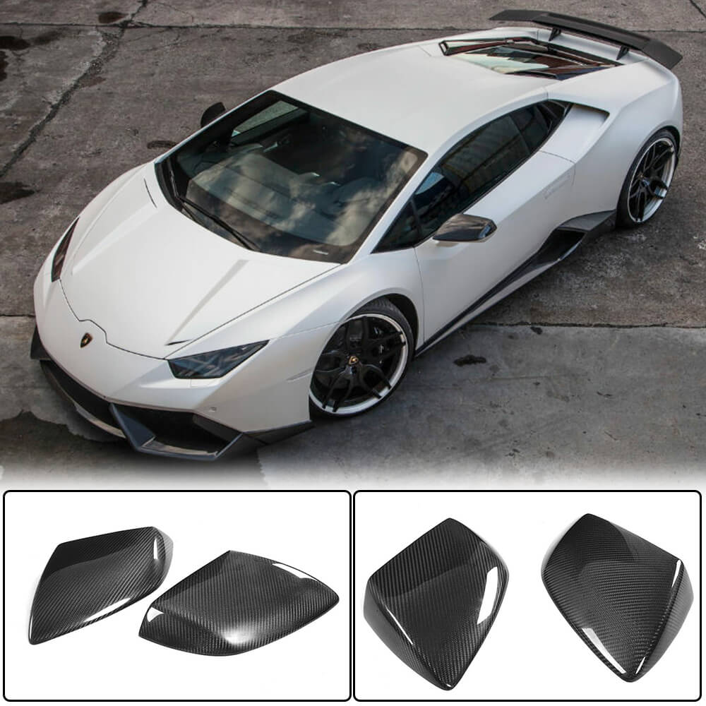 Carbon Mirror Covers for Lamborghini Huracan 2014- - image 1