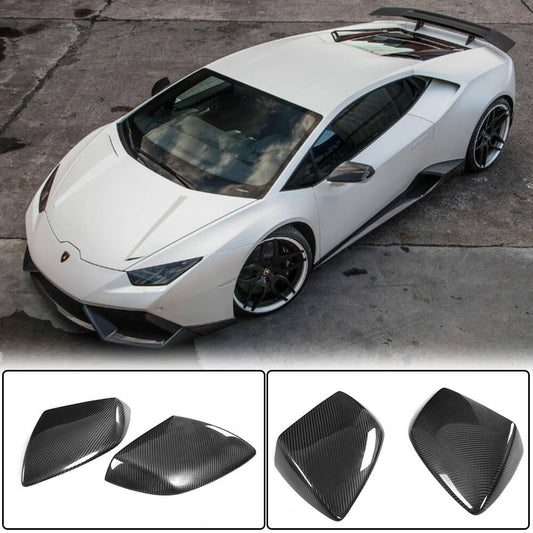 Carbon Mirror Covers for Lamborghini Huracan 2014- - image 1