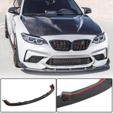 Front Bumper Lip Carbon Fiber V5 (for factory M2 Competition) for BMW 2 Series F22/23 2014-2021 - image 1
