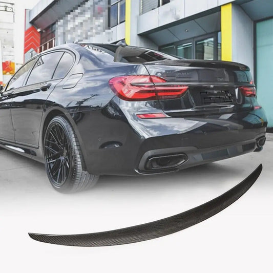 Rear Trunk Spoiler Carbon Fiber V3 for BMW 7 series G11/G12 - image 1