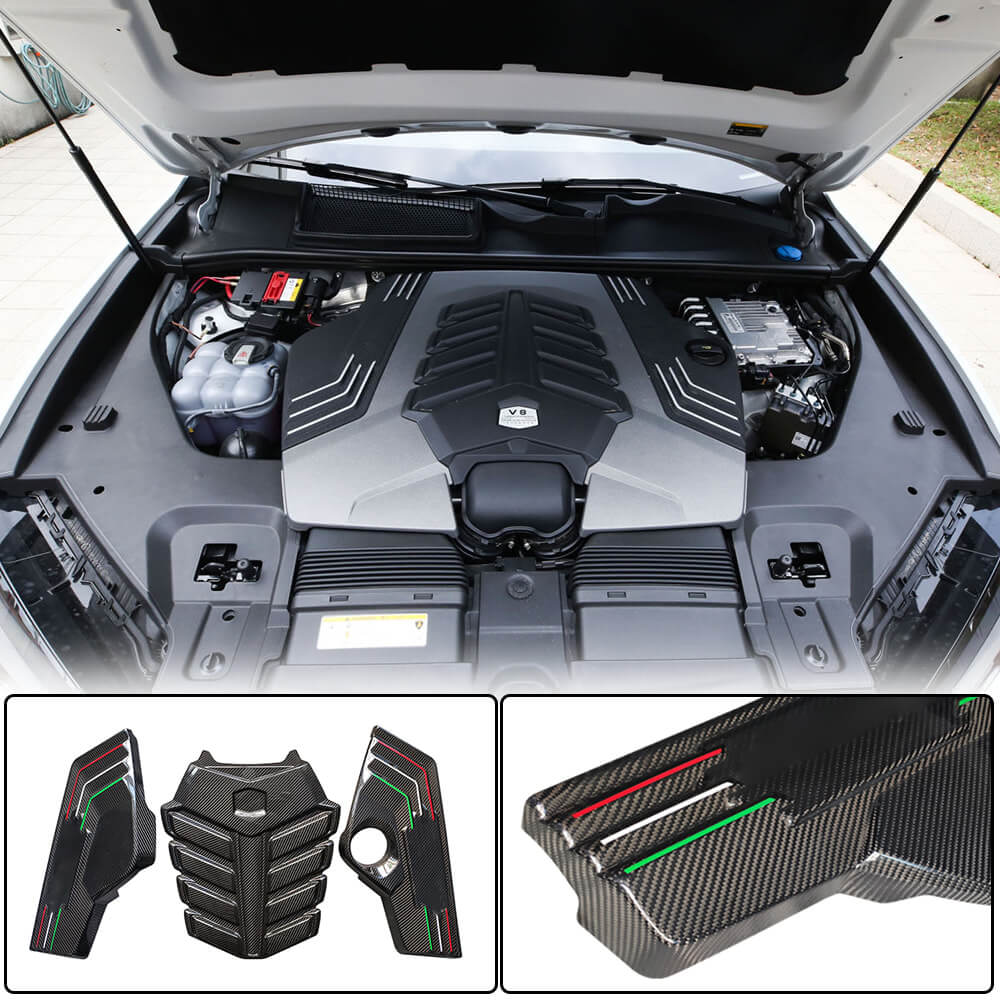 Engine Bay Covers Dry Carbon Fiber for Lamborghini Urus - image 1