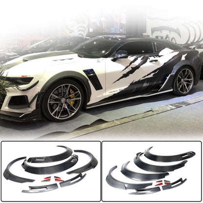 Fender Flares (2016-2019, Carbon) for Chevrolet Camaro 2015- - image 1