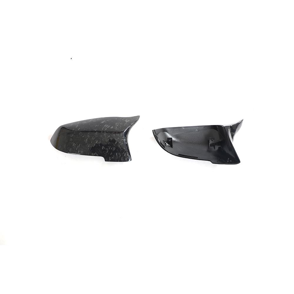 Mirror Covers (2013-2016, Forged Carbon) for BMW 5 Series F-10/11/07 2010-2016 - image 1
