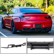 Rear Bumper Diffuser Carbon Fiber V5 (for M6) for BMW 6 F12/F13/F06 2011-2015 - image 1