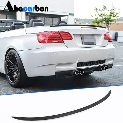 Rear Trunk Spoiler Carbon Fiber V2 (Convertible) for BMW 3 series E-90/91/92/93 2005-2011 - image 1