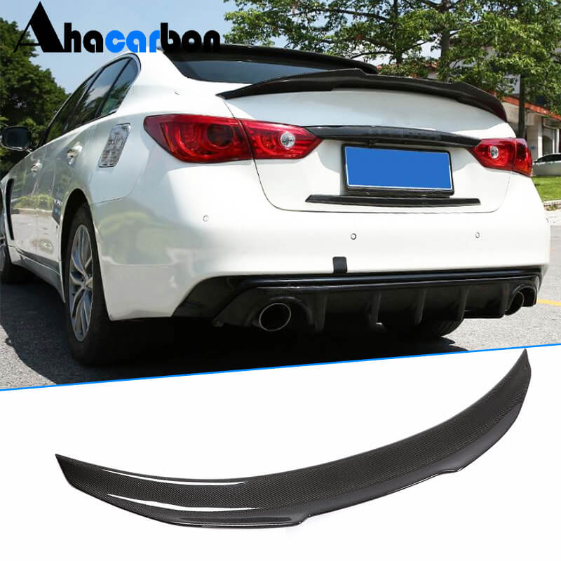 Spoiler V5 (for Q50, Carbon) for Infiniti Q50/Q60 2013-2024 - image 1