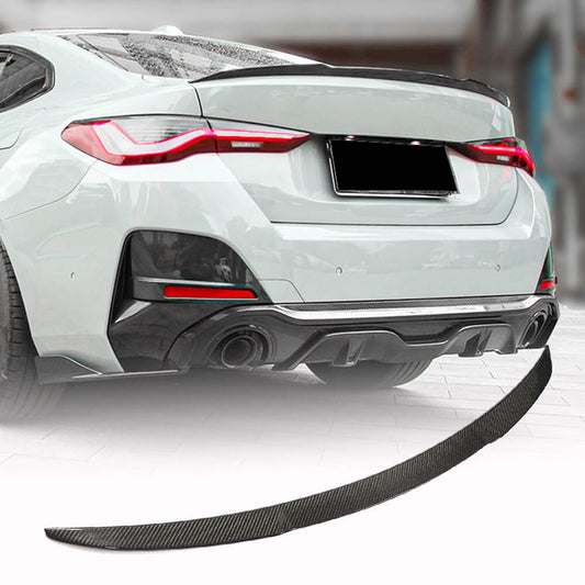 Rear Trunk Spoiler Carbon Fiber V2 (for G26) for BMW 4 series G22/23/26 2020- - image 1