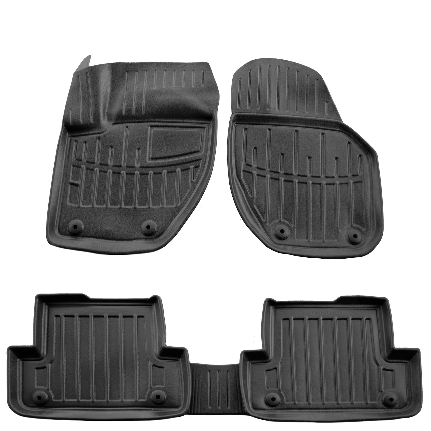 Rubber Floor Mats Stingray 3D (5 pcs) for Volvo V40 2012- - image 1