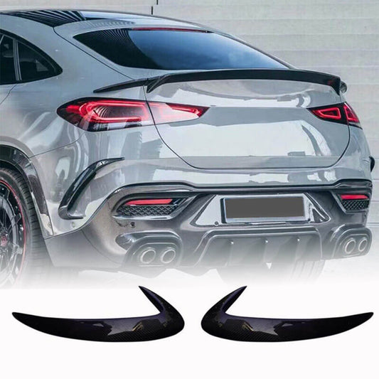 Rear Bumper Carbon Trim for GLE 350/GLE450/GLE63 2019-2023 for Mercedes GLE coupe C167 2019- - image 1