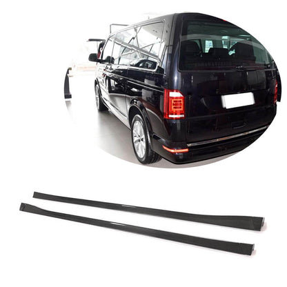 Side sills (for short base, Carbon) for Volkswagen T6 - image 1