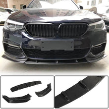Front Bumper Lip Carbon Fiber V4 (2017-2020 M-Sport) for BMW 5 Series G30/31 2017-2023 - image 1