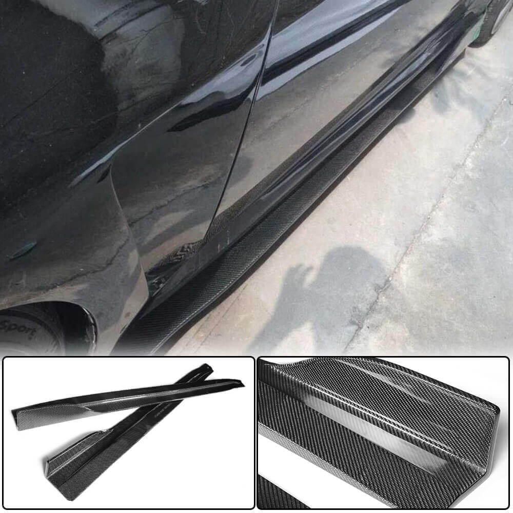 Side sills (for G37 Coupe 2009-2013, Carbon) for Infiniti G25/G35/37 (V36/CV36) 2006-2015 - image 1