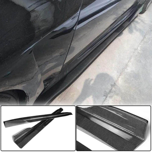 Side sills (for G37 Coupe 2009-2013, Carbon) for Infiniti G25/G35/37 (V36/CV36) 2006-2015 - image 1