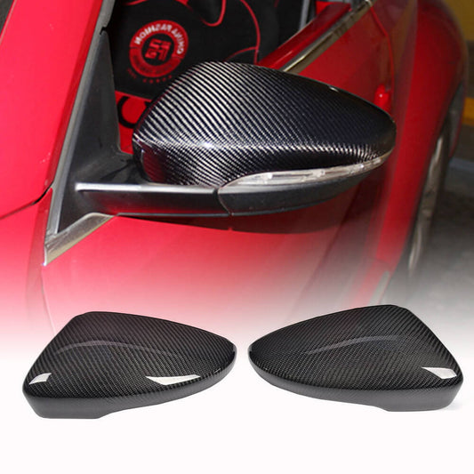Covers for mirrors EU (Carbon) for Volkswagen Passat B7 2012-2015 - image 1
