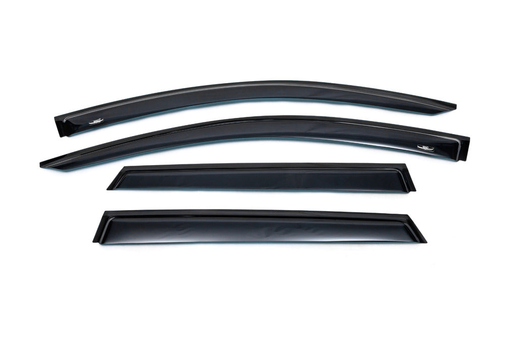 Window Deflectors Niken Luxury (Crew Cab, 4 pcs) for GMS Sierra 2019- - image 1