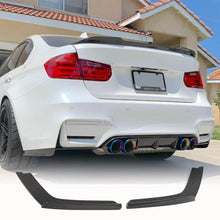 Rear Bumper Extensions Flap V2 (for F82/F83, Carbon) for BMW 4 Series F32/F33/F36 2012-2020 - image 1