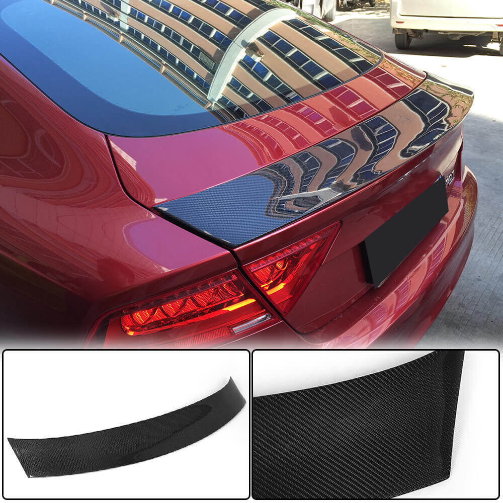 Spoiler V2 (Carbon) for Audi A7 2010-2018 - image 1