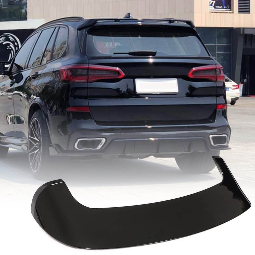Rear window spoiler V4 (Natural carbon) for BMW X5 G05 2019- - image 1