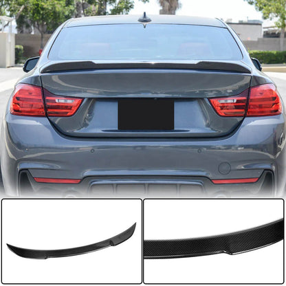 Rear Trunk Spoiler Carbon Fiber V3 (Coupe) for BMW 4 series F-32 2012-2020 - image 1