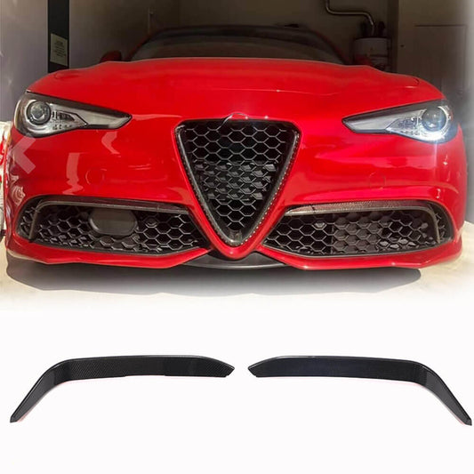 Fog Light Covers (for Sport, Carbon) for Alfa Romeo Giulia 2016-2022 - image 1