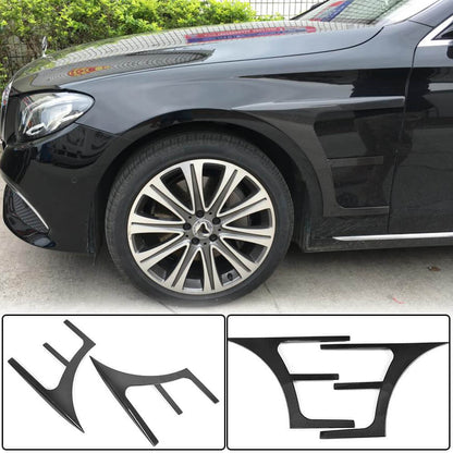 Carbon Front Fender Covers (AMG-Line/E43 AMG 2016-2019) for Mercedes E-сlass W213 2016-2023 - image 1