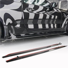 V6 Side Skirt Extensions (for G80, Carbon) for BMW 3 Series G20/21 2018- - image 1