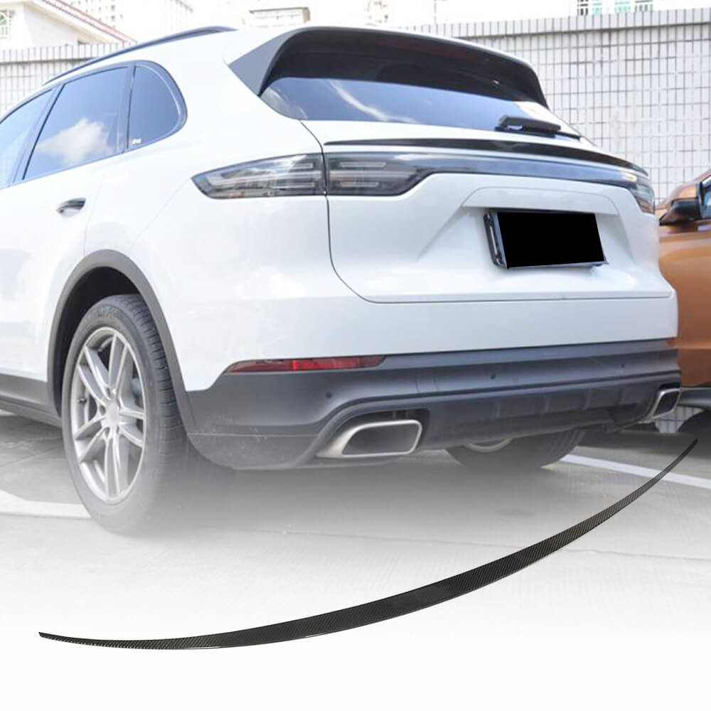 Lower spoiler (Carbon) for Porsche Cayenne 2018↗ - image 1