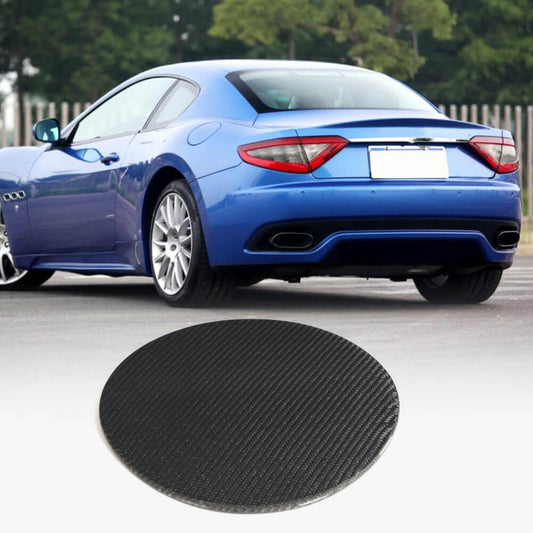 Overlay on the gas tank hatch (Carbon) for Maserati GranTurismo 2007-2019 - image 1