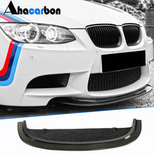 Front Bumper Lip Carbon Fiber V6 (for M3) for BMW 3 series E-90/91/92/93 2005-2011 - image 1