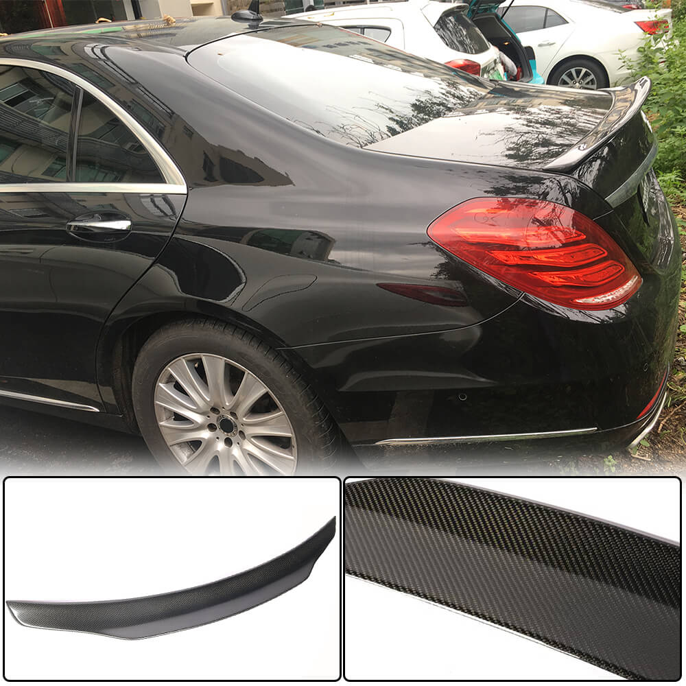 Spoiler V5 (Carbon) for Mercedes S-сlass W222 2013-2020 - image 1