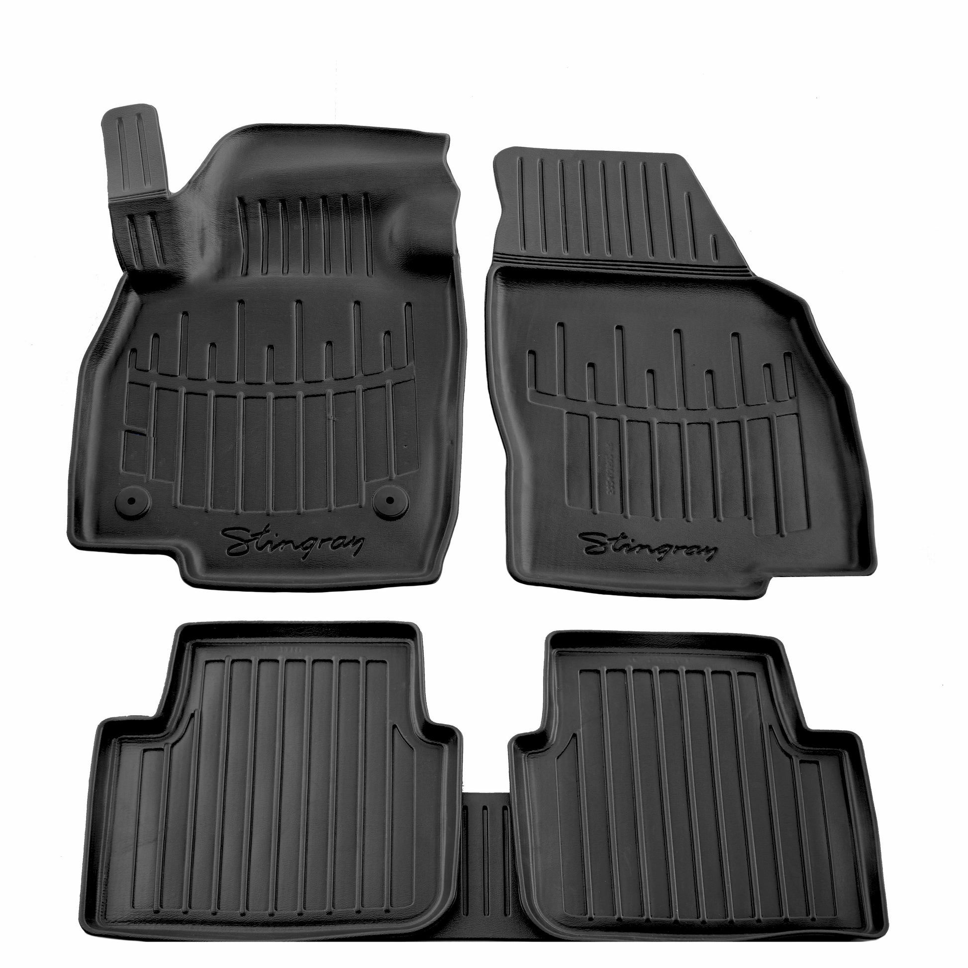 Rubber Floor Mats Stingray 3D (5 pcs) for Skoda Kamiq 2019- - image 1