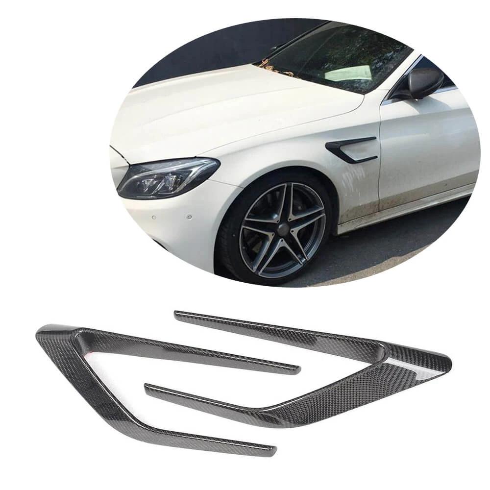 Carbon Front Fender Covers (for SD C63 AMG 2015-2019) for Mercedes C-сlass W205 2014-2021 - image 1