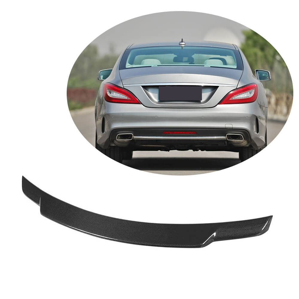 Spoiler V1 (for SD, Carbon) for Mercedes CLS C218 2011-2018 - image 1