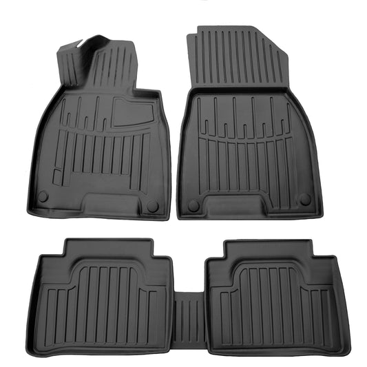 Rubber Floor Mats Stingray 3D (5 pcs) for Mercedes-Benz E-Class - image 1